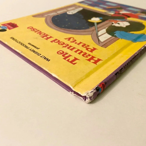 Vintage  80s Walt Disney Books Haunted House Party and Donald Ducks Bad Day - Picture 4 of 16